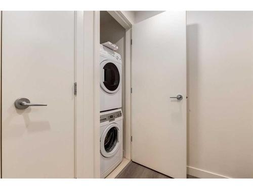 311-138 Waterfront Court Sw, Calgary, AB - Indoor Photo Showing Laundry Room