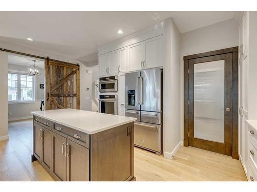 163 Auburn Sound Manor Se, Calgary, AB - Indoor Photo Showing Kitchen