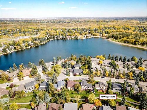 124 Midpark Drive Se, Calgary, AB - Outdoor With Body Of Water With View