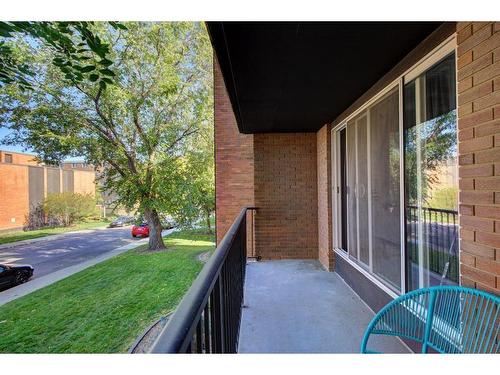 210-515 57 Avenue Sw, Calgary, AB - Outdoor With Balcony With Deck Patio Veranda With Exterior