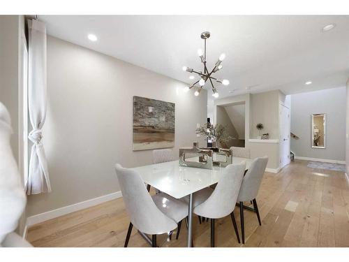 252 Sierra Madre Court Sw, Calgary, AB - Indoor Photo Showing Dining Room