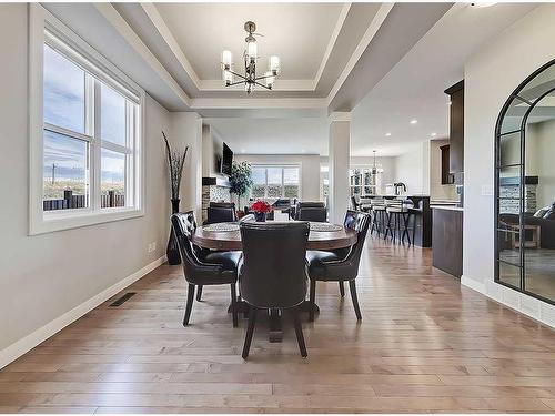 116 Cranarch Crescent Se, Calgary, AB - Indoor Photo Showing Dining Room