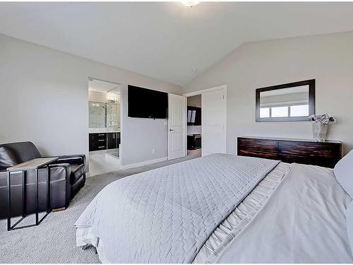 116 Cranarch Crescent Se, Calgary, AB - Indoor Photo Showing Bedroom