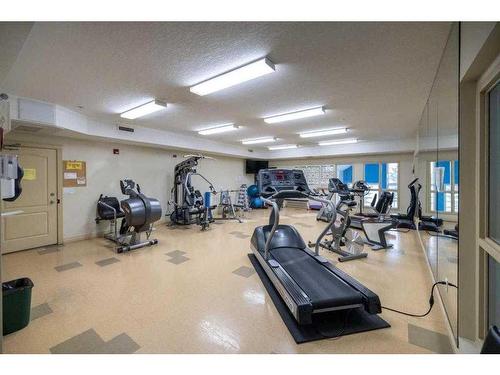 2345-151 Country Village Road Ne, Calgary, AB - Indoor Photo Showing Gym Room