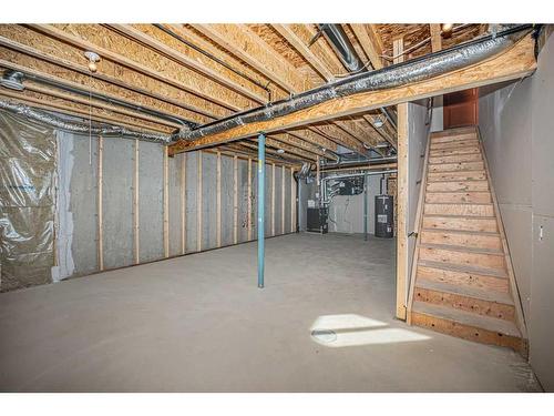 954 Bayview Rise Sw, Airdrie, AB - Indoor Photo Showing Basement