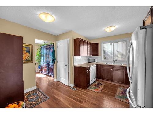 63 Whitnel Close Ne, Calgary, AB - Indoor Photo Showing Kitchen With Double Sink