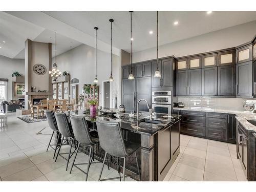 16159 265 Avenue West, Rural Foothills County, AB - Indoor Photo Showing Kitchen With Double Sink With Upgraded Kitchen