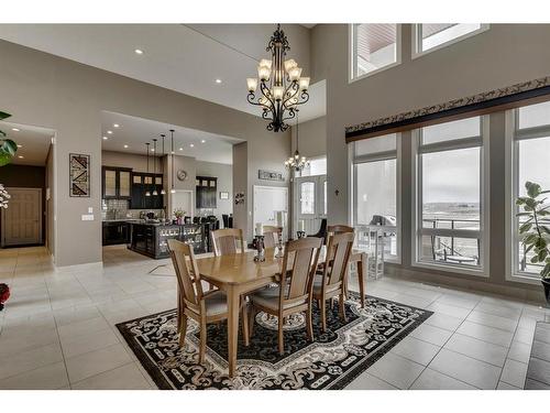 16159 265 Avenue West, Rural Foothills County, AB - Indoor Photo Showing Dining Room