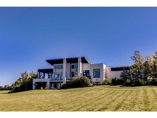 16159 265 Avenue West, Rural Foothills County, AB - Outdoor With Balcony With Facade