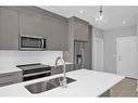 2117-395 Skyview Parkway Ne, Calgary, AB  - Indoor Photo Showing Kitchen With Double Sink With Upgraded Kitchen 