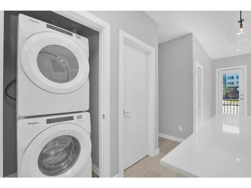 2117-395 Skyview Parkway Ne, Calgary, AB - Indoor Photo Showing Laundry Room