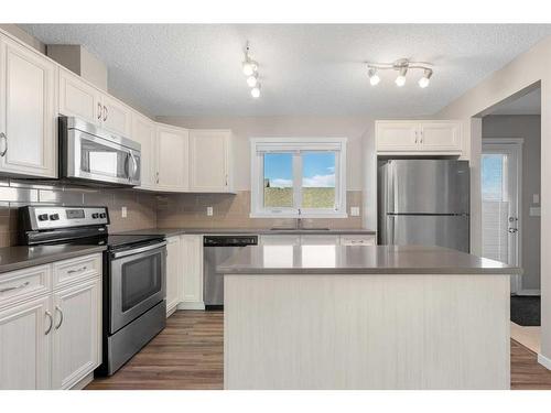 22 Mahogany Drive Se, Calgary, AB - Indoor Photo Showing Kitchen With Stainless Steel Kitchen