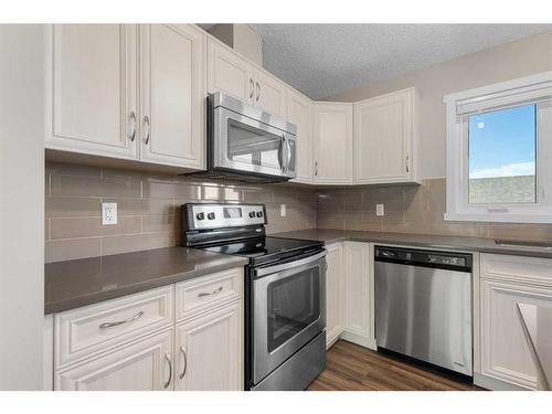 22 Mahogany Drive Se, Calgary, AB - Indoor Photo Showing Kitchen With Stainless Steel Kitchen