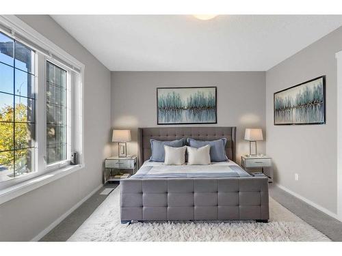 22 Mahogany Drive Se, Calgary, AB - Indoor Photo Showing Bedroom