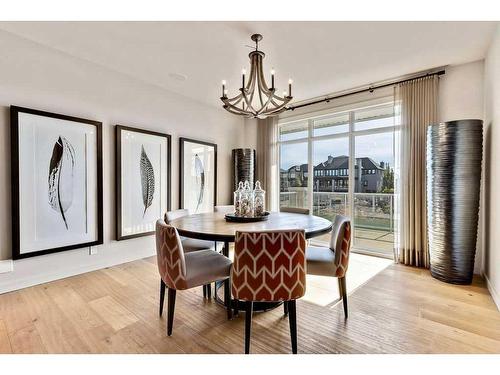 111 Mahogany Bay Se, Calgary, AB - Indoor Photo Showing Dining Room