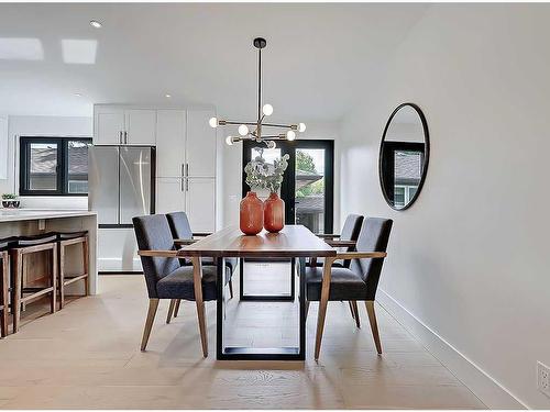 223 Parkside Way Se, Calgary, AB - Indoor Photo Showing Dining Room