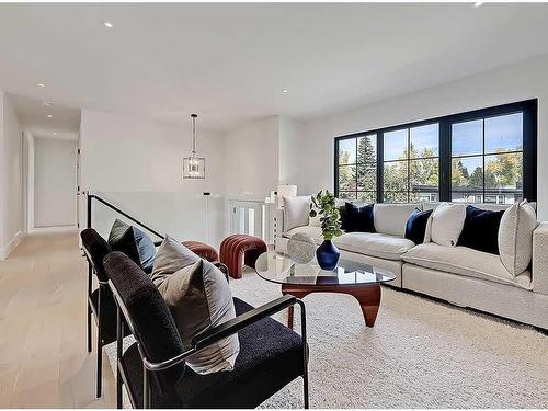 223 Parkside Way Se, Calgary, AB - Indoor Photo Showing Living Room