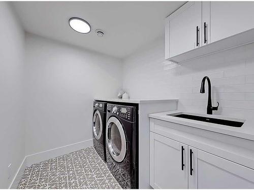 223 Parkside Way Se, Calgary, AB - Indoor Photo Showing Laundry Room