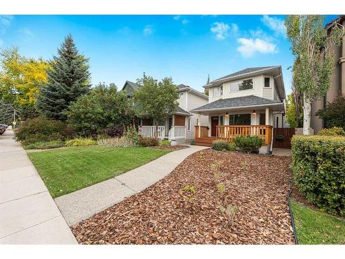 2110 1 Avenue Nw, Calgary, AB - Outdoor With Deck Patio Veranda With Facade