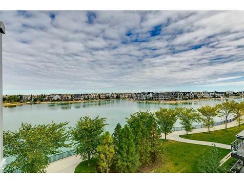 302-11 Mahogany Circle Se, Calgary, AB - Outdoor With Body Of Water With View