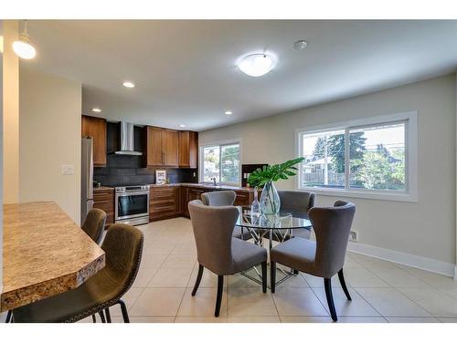 307 Simons Road Nw, Calgary, AB - Indoor Photo Showing Dining Room