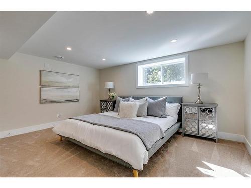 307 Simons Road Nw, Calgary, AB - Indoor Photo Showing Bedroom