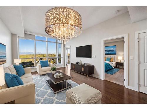 1206-16 Varsity Estates Circle Nw, Calgary, AB - Indoor Photo Showing Living Room