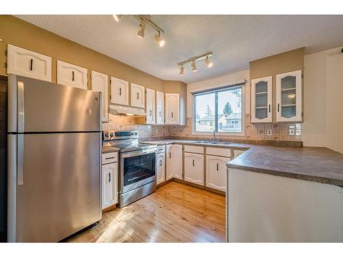 4 Edgedale Court Nw, Calgary, AB - Indoor Photo Showing Kitchen With Stainless Steel Kitchen With Double Sink