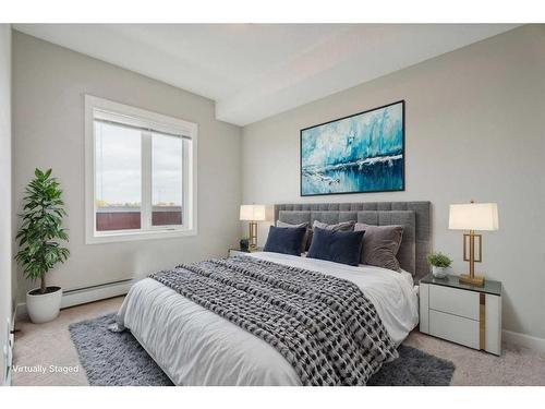 2328-604 East Lake Boulevard Ne, Airdrie, AB - Indoor Photo Showing Bedroom