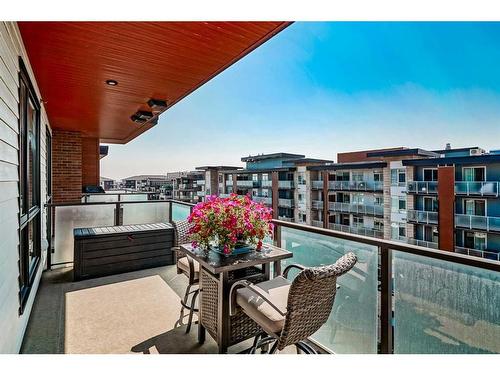 605-122 Mahogany Centre Se, Calgary, AB - Outdoor With Balcony With Exterior