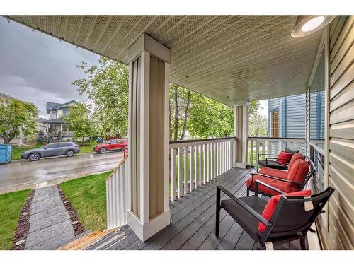 112 Mt Aberdeen Circle Se, Calgary, AB - Outdoor With Deck Patio Veranda With Exterior