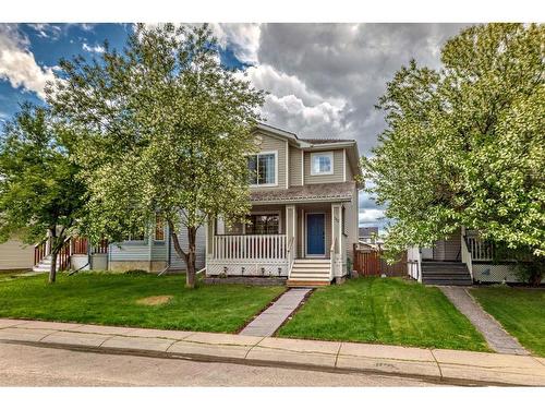 112 Mt Aberdeen Circle Se, Calgary, AB - Outdoor With Deck Patio Veranda With Facade