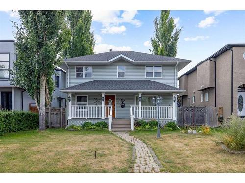 413 26 Avenue Nw, Calgary, AB - Outdoor With Deck Patio Veranda With Facade