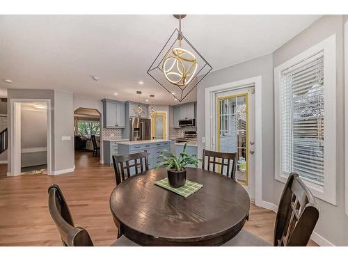 51 Chaparral Link Se, Calgary, AB - Indoor Photo Showing Dining Room