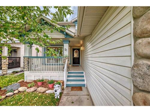 51 Chaparral Link Se, Calgary, AB - Outdoor With Deck Patio Veranda With Exterior