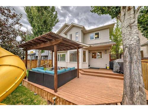 51 Chaparral Link Se, Calgary, AB - Outdoor With Deck Patio Veranda With Exterior