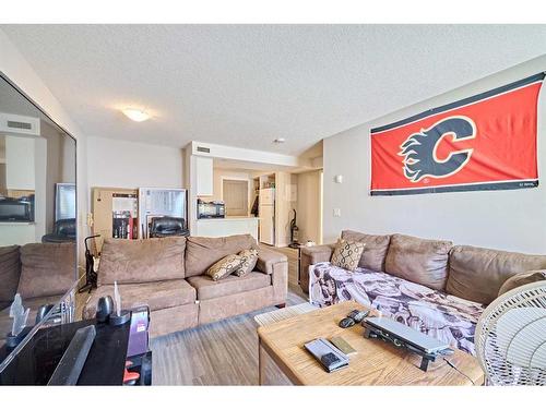 306-1820 9, Calgary, AB - Indoor Photo Showing Living Room