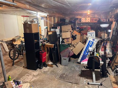 419 2Nd Street Se, High River, AB - Indoor Photo Showing Basement