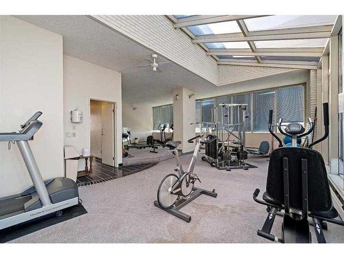 202-1020 14 Avenue Sw, Calgary, AB - Indoor Photo Showing Gym Room