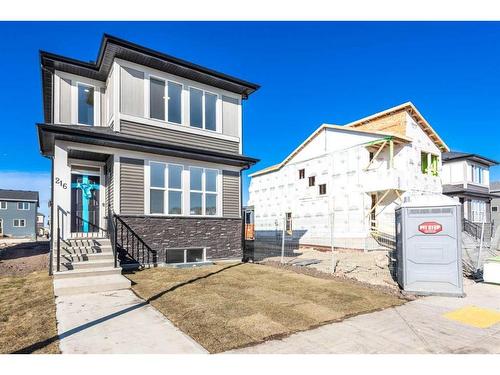 216 Corner Glen Avenue Ne, Calgary, AB - Outdoor With Facade