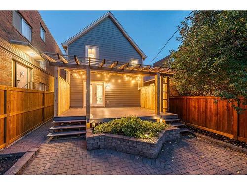 608 1 Avenue Nw, Calgary, AB - Outdoor With Deck Patio Veranda