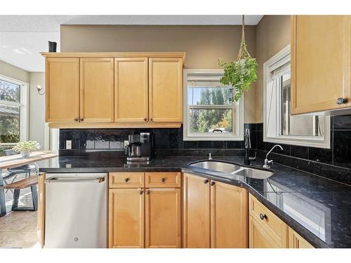 8 Mt Douglas Circle Se, Calgary, AB - Indoor Photo Showing Kitchen With Double Sink