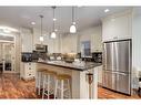 2014 42 Avenue Sw, Calgary, AB  - Indoor Photo Showing Kitchen With Stainless Steel Kitchen With Upgraded Kitchen 