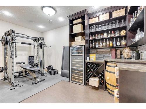 55 Mahogany Rise Se, Calgary, AB - Indoor Photo Showing Gym Room