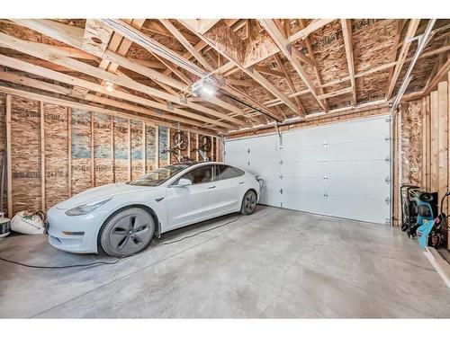 126 Dawson Harbour Grove, Chestermere, AB - Indoor Photo Showing Garage