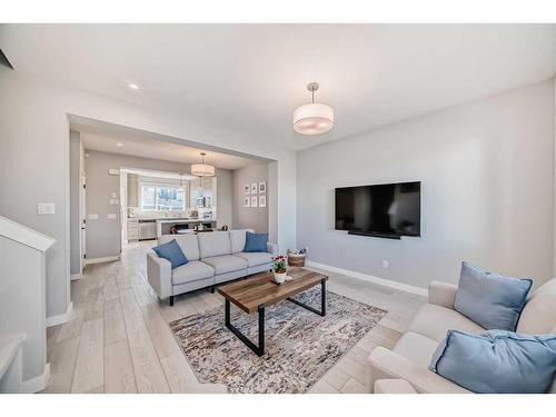 126 Dawson Harbour Grove, Chestermere, AB - Indoor Photo Showing Living Room