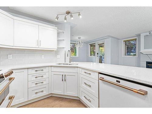 104-2419 Erlton Road Sw, Calgary, AB - Indoor Photo Showing Kitchen