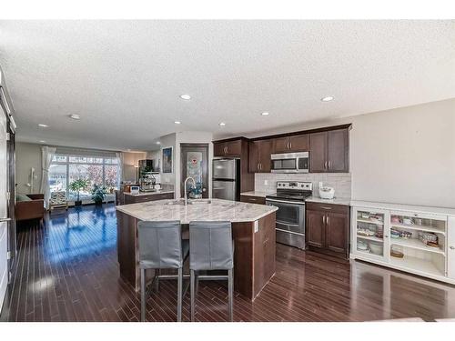 239 Sage Bank Grove Nw, Calgary, AB - Indoor Photo Showing Kitchen With Upgraded Kitchen