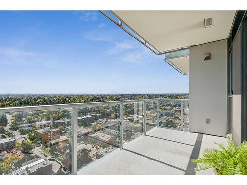 2506-930 16 Avenue Sw, Calgary, AB - Outdoor With Balcony With View With Exterior