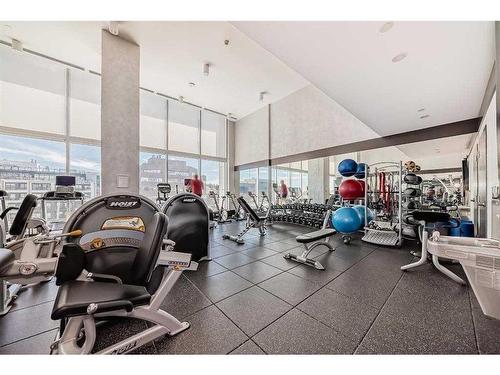 2506-930 16 Avenue Sw, Calgary, AB - Indoor Photo Showing Gym Room